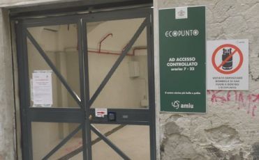 Genova, nuovo Ecopunto Amiu ad accesso controllato in via delle Grazie