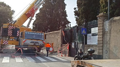 Crollo cimitero a Camogli, gli aggiornamenti dal Sindaco Olivari