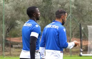 Sampdoria, un positivo al covid alla vigilia del derby