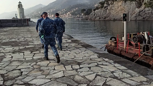 Camogli, sono 320 le salme finite in mare. Ansia per il maltempo in arrivo