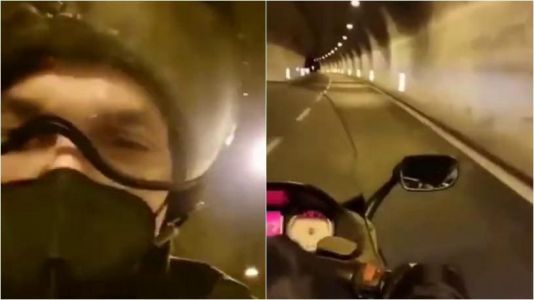 Incredibile Ibrahimovic, ferma un motociclista e ottiene un passaggio per arrivare a Sanremo