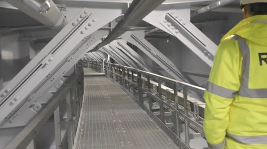 Viaggio "nella pancia" del nuovo Ponte Genova San Giorgio