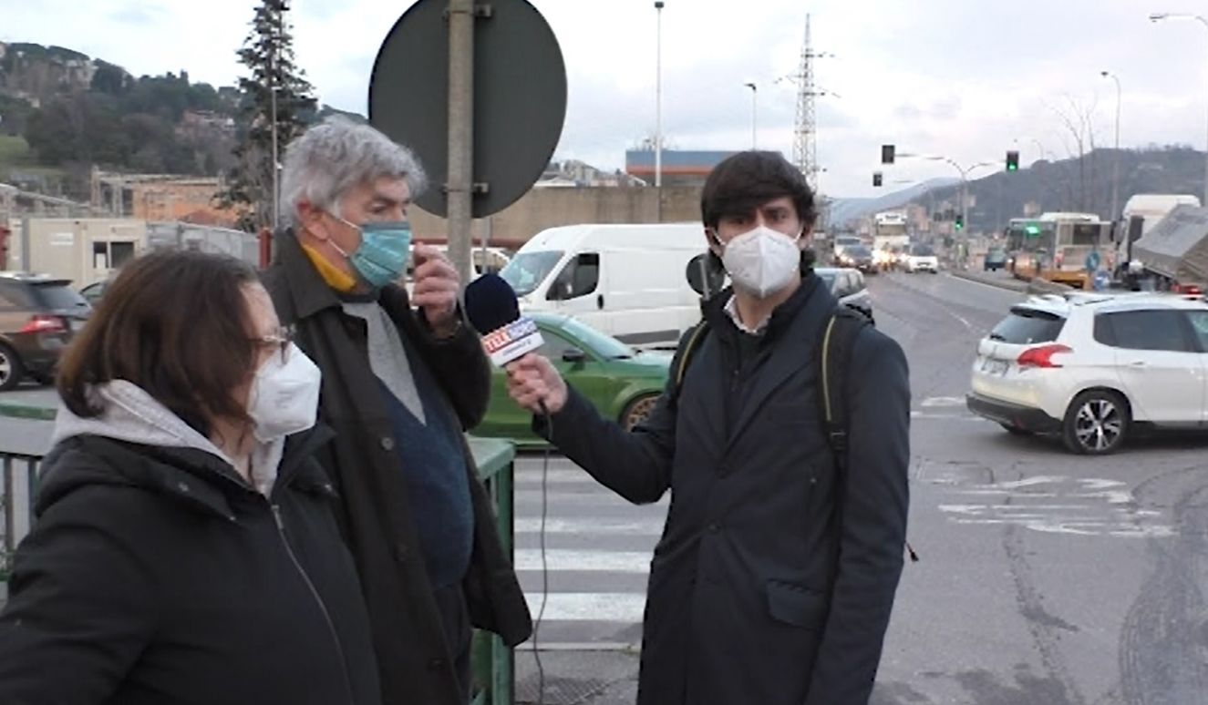 Genova, viabilità in tilt su via Trasta. Il comitato: "Un macello, vogliamo soluzioni"