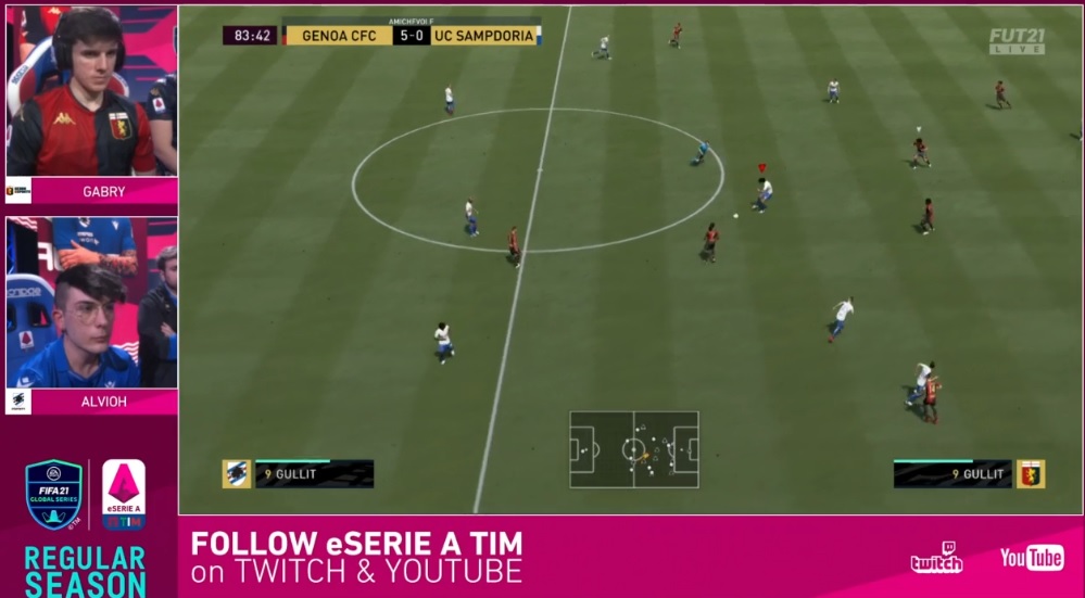 Serie A eSport, il Genoa vince il primo storico derby con la Sampdoria