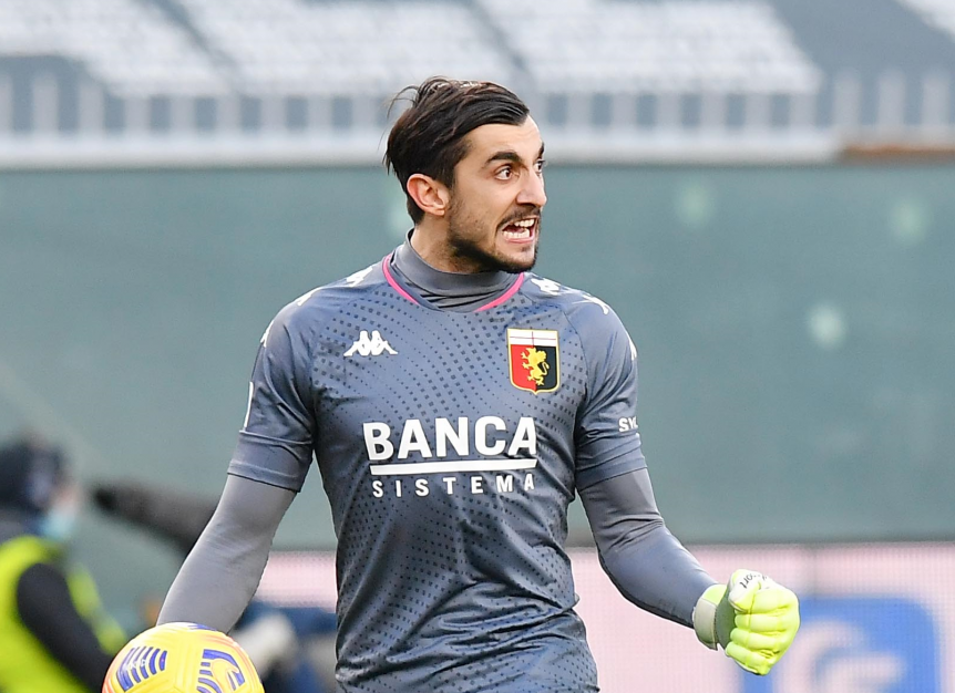 Genoa, Perin recuperato: è pronto a tornare fra i pali sabato sera con l'Udinese