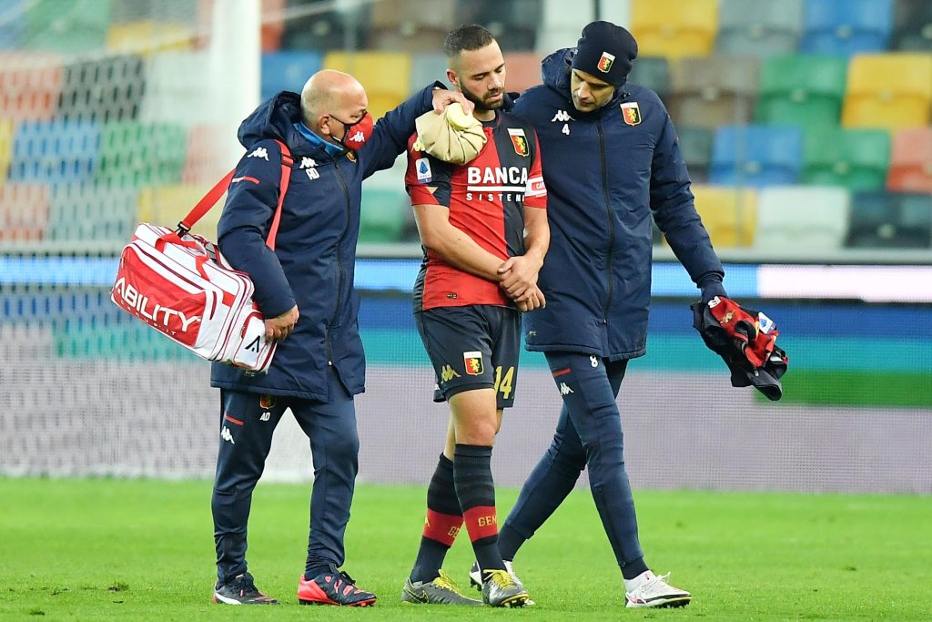 Genoa, Biraschi convocato un girone dopo l'infortunio e subito titolare con l'Udinese