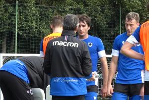 Sampdoria, allarme covid: un membro dello staff tecnico positivo