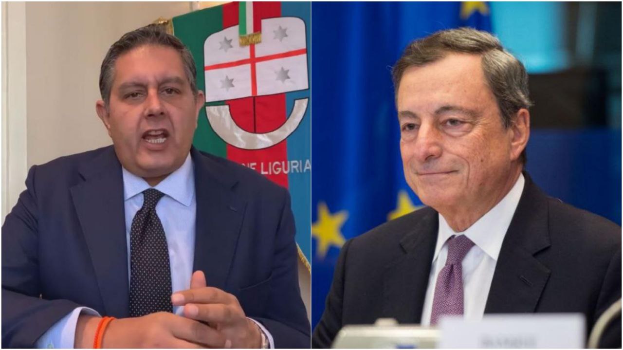 Covid, Toti: "Consiglio al presidente Draghi di parlare di più al Paese"