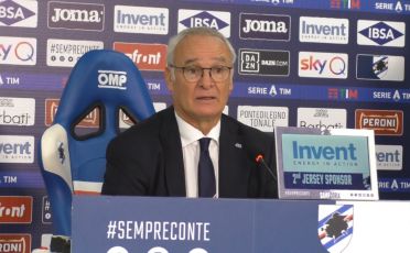 Sampdoria, Ranieri: "Siamo tornati nella parte sinistra e ci vogliamo restare"