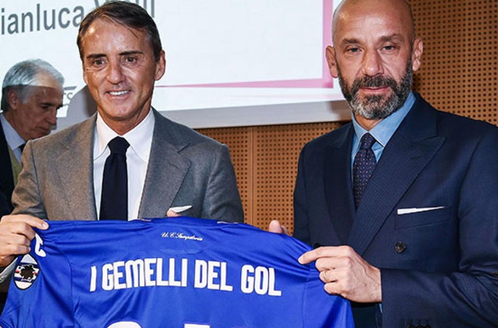 Sampdoria, Vialli: "Indossare l'azzurro è un onore, con Mancini lo ricordiamo sempre"