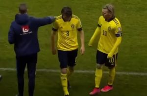 Sampdoria, Ekdal ko con la Svezia: costretto al cambio dopo cinque minuti