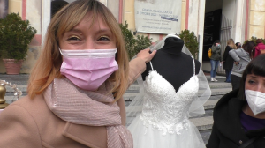 Genova, il mondo dei matrimoni in piazza: "Fatturati calati del 90%"