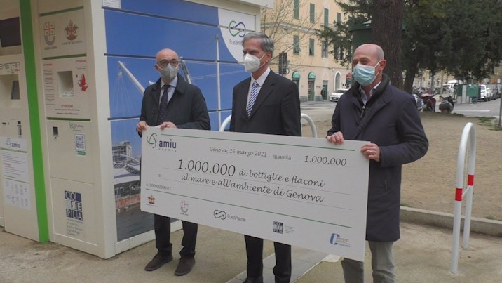 Ecocompattatori, è Paolo Patti il "campione" della raccolta differenziata genovese