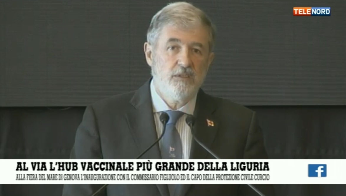 Genova, Bucci: "Vorremmo essere la prima città completamente vaccinata"
