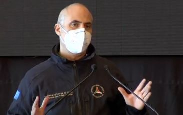 Covid, Curcio a Genova: "Non mi interessano i numerini, usiamo i vaccini"