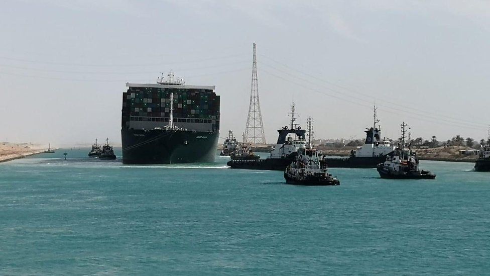 Blocco del canale di Suez, l'impatto sui porti liguri