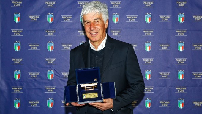 Gian Piero Gasperini vince la Panchina d'Oro 2021