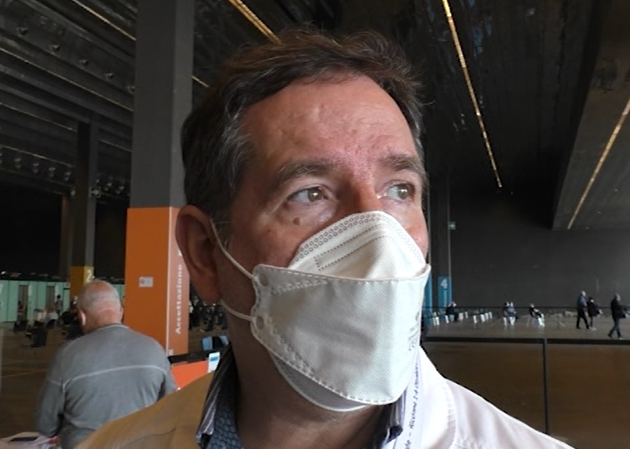 Nuovo hub, Rosselli: "Qui 44 ambulatori: potenziale da 5.000 vaccini al giorno"