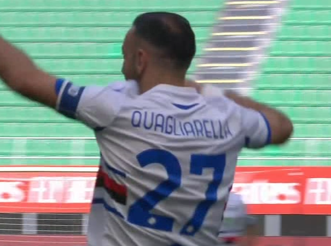 Sampdoria, Quagliarella: "Il gol? Ero lì e ho visto Donnarummma fuori dai pali..." 