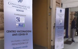 Genova, il centro vaccini di via Cesarea sarà aperto martedì 6 aprile