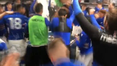 Sampdoria Primavera in versione Ultras: festa incontenibile dopo il derby vinto