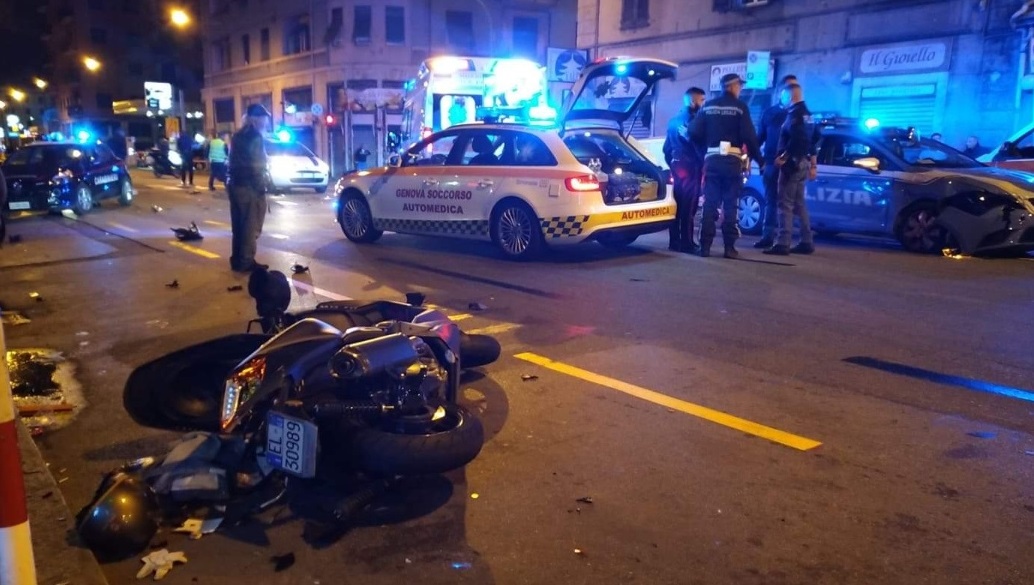 Genova è la città più pericolosa d'Italia in ambito di sicurezza stradale