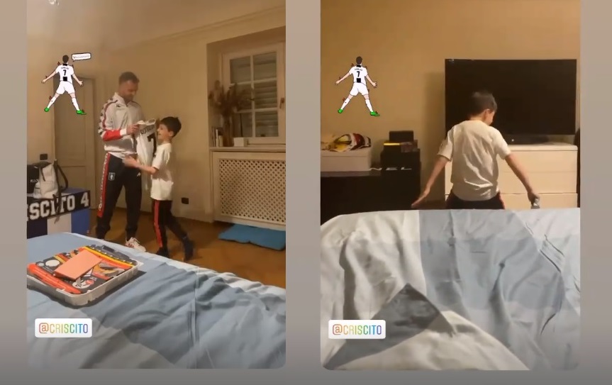 Genoa, regalo per il figlio di Criscito: la maglia di Cristiano Ronaldo