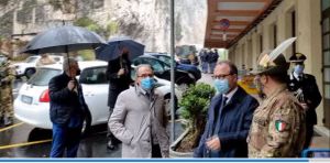 Giorgio Mulè a Ventimiglia, sul tavolo la questione migranti