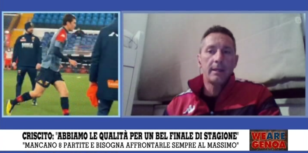 Genoa, Pilati: "Allenamenti di volume e pause non troppo lunghe a simulare il match"