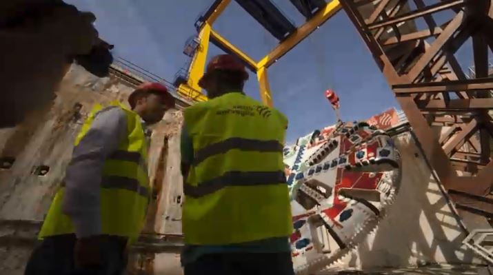 Terzo Valico, abbattuto un nuovo diaframma nella galleria di Serravalle