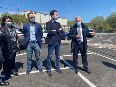 Spezia, inaugurato il nuovo parcheggio di Pagliari