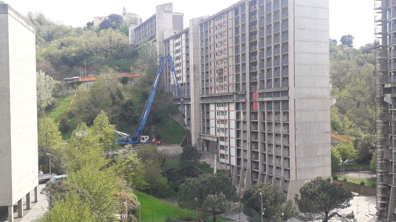 Diga di Begato, al via la demolizione: Telenord in diretta