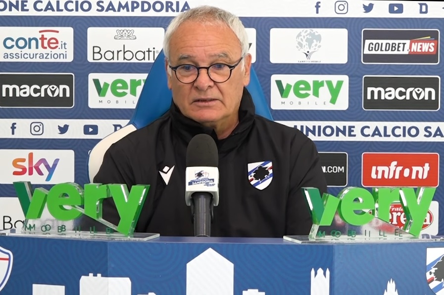 Ranieri: "Voglio l'ultima Sampdoria che ho visto. Torniamo a vincere in trasferta"