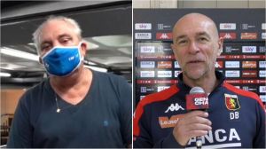 Branco: “Sto bene, verrò presto a Genova”. Ballardini: “Insegnaci a battere le punizioni"
