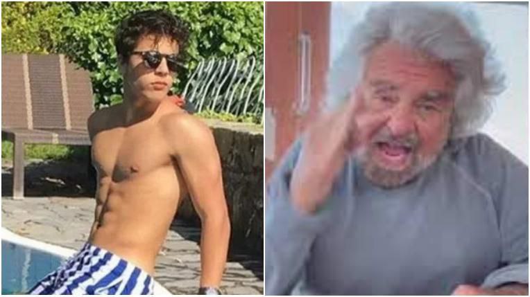 Il figlio di Grillo posta il video del padre su Instagram: raffica di critiche su web
