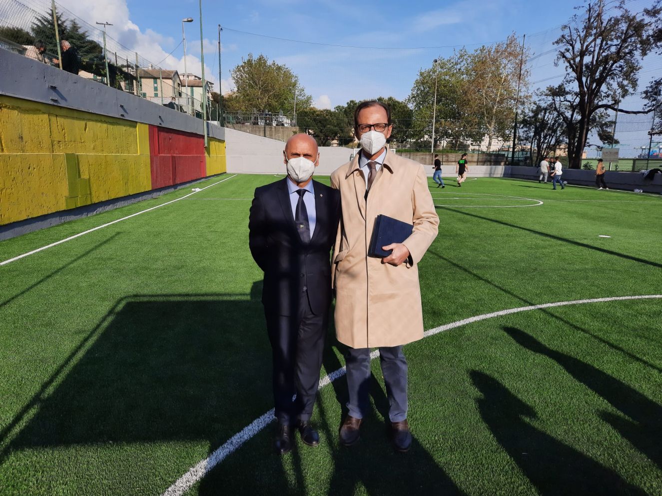 Genova Prà, inaugurato il campetto di calcio a 5 del CEP