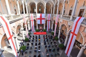 Genova, Bucci: "La bandiera è un simbolo di orgoglio che ci rende uniti"