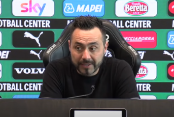 Sassuolo-Samp, De Zerbi: "Hanno un loro stile, è un test importante"