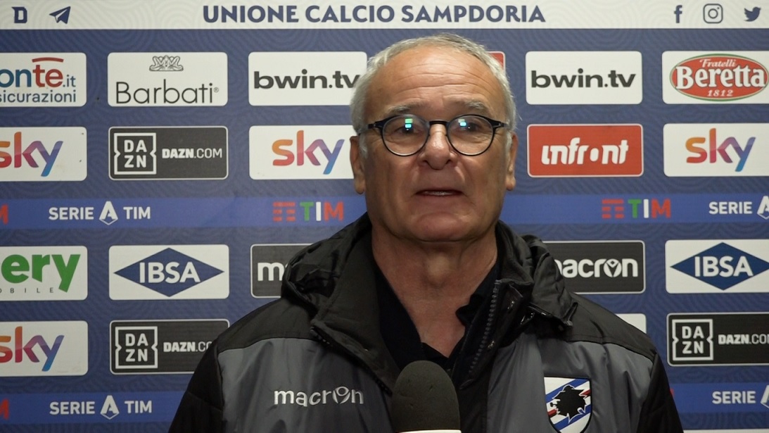 Sampdoria, Ranieri: "Il gol un fatto rocambolesco, il rigore non c'era"