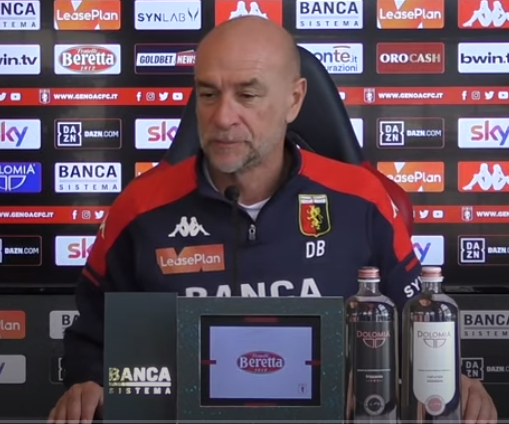 Genoa, Ballardini: "Con la Lazio serve una grande partita, Criscito si ferma " 