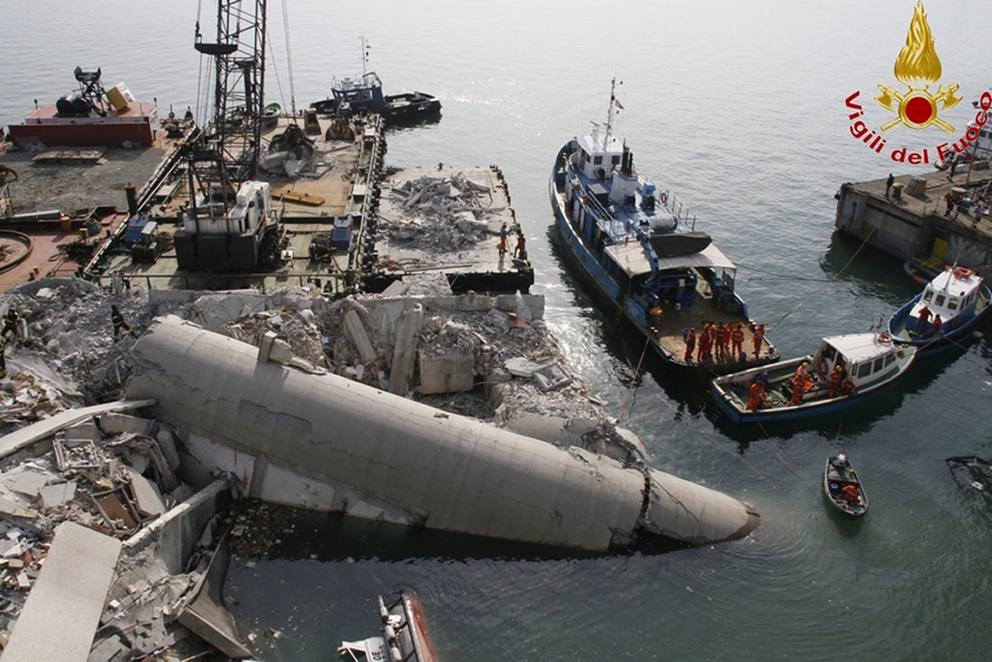 7 maggio 2013-7 maggio 2021: Genova ricorda la tragedia della Torre Piloti