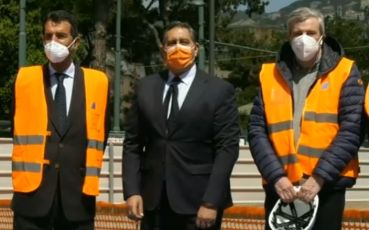 Genova, posata l'ultima trave sul cantiere del Bisagno. Toti: "Una giornata che resterà nella memoria"