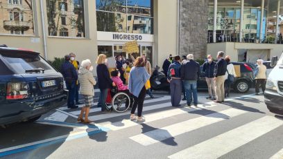 Albaro, la protesta del comitato: "Aprire la ciclabile alle auto nei feriali e limite di 30 km/h in via Piave"