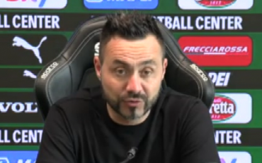 Sassuolo, De Zerbi: "Battere il Genoa per inseguire l'Europa, il nostro sogno"