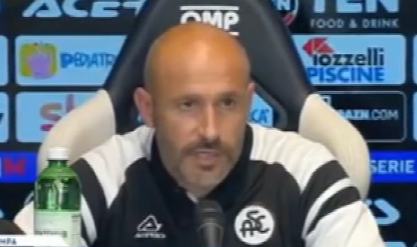 Spezia, Italiano: "Napoli in stato di grazia, ora rialziamo la testa con la Samp"