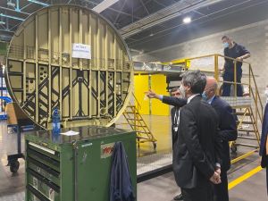 Orlando nel Ponente ligure: "Parlerò con Giorgetti della crisi nel savonese"