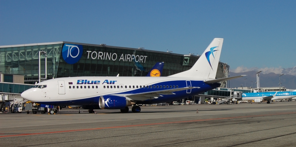 Blue Air lancia il collegamento aereo Reggio Calabria - Torino