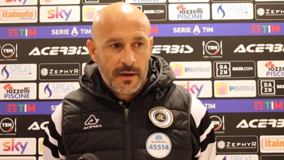 Spezia, Italiano: "C'è rammarico, a 10 minuti dalla fine potevamo gioire"