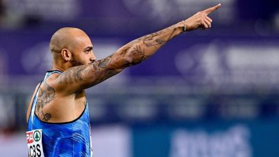 Savona, Marcell Jacobs batte il record italiano dei 100 metri con 9"95