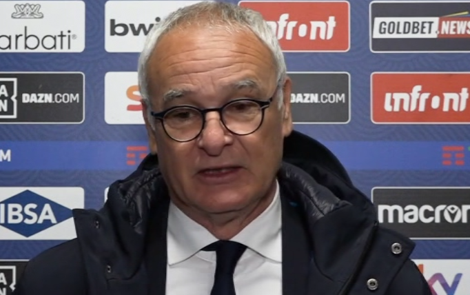 Sampdoria, Ranieri salta la conferenza stampa pre partita. Convocati 24 giocatori